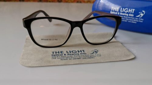 Plain Glasses - Dark Brown